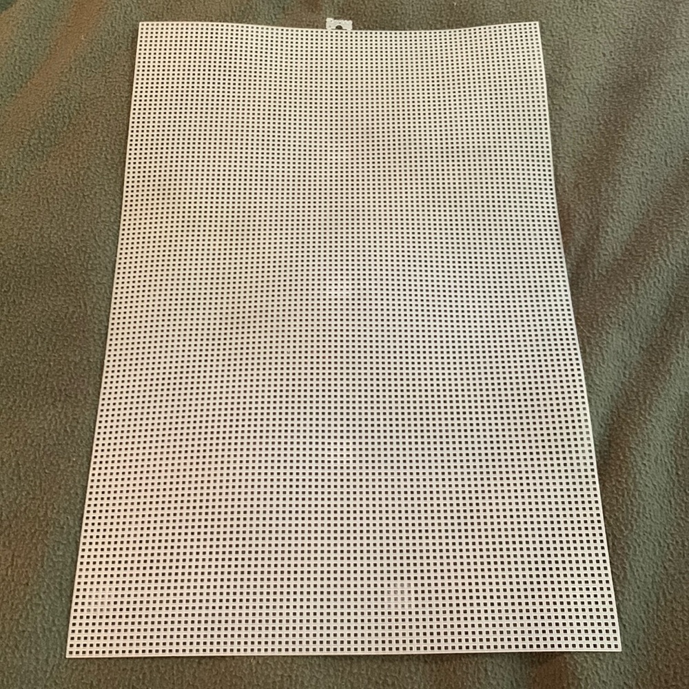 New Darice plastic canvas sheet. Size 12” x 18”